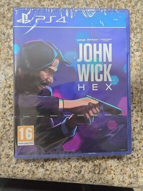 John Wick Hex Video Game - Purple Cover Art